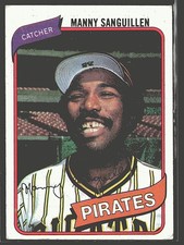 1980 Topps #148 Manny Sanguillen EX