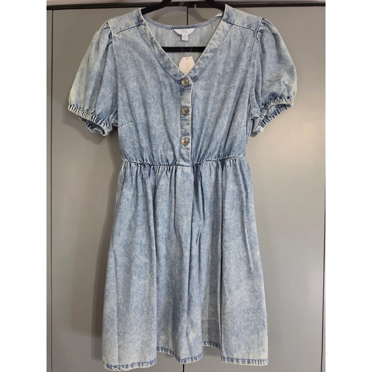 time and tru denim dress Regular Size Dresses for Women for sale Wear it on its US Size:S Walmart maxi skirt Orange Chiffon Mismatched Side