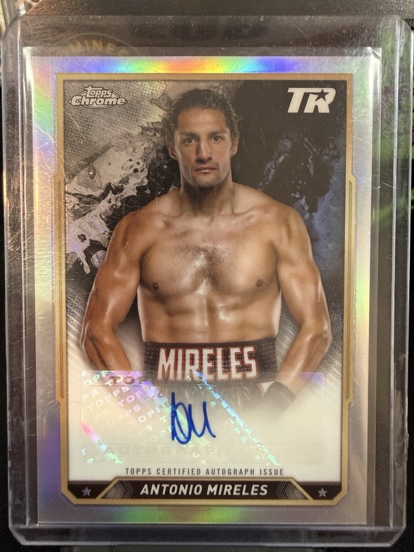 Antonio Mireles 2024 Topp Chrome Boxing Autograph
