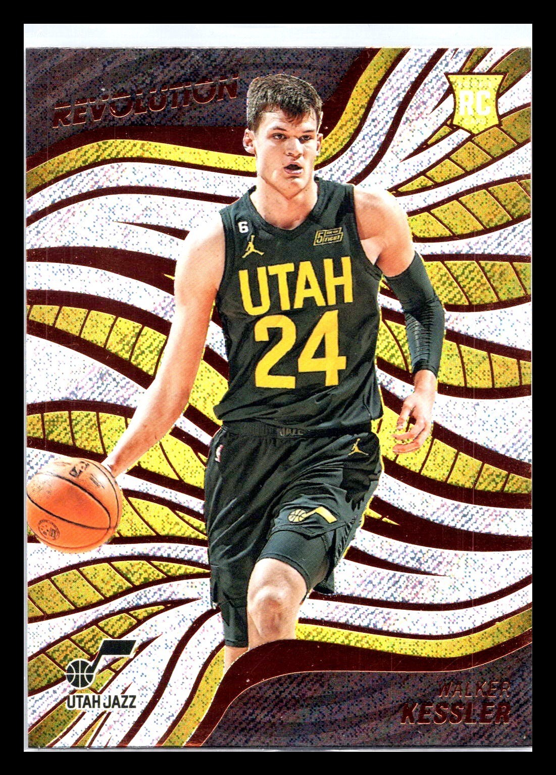 2022-23 Panini Revolution Walker Kessler RC Rookie #137 Utah Jazz