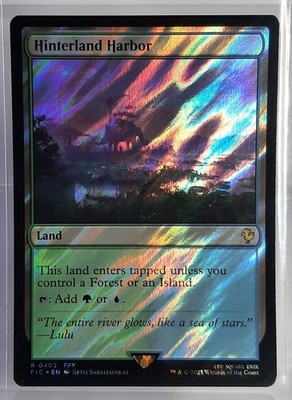 Hinterland Harbor - Rare/Surge Foil - Comm.: FINAL Fantasy Collector Edition NM