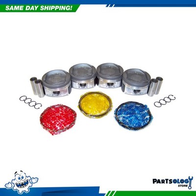 DNJ PRK917 Piston and Ring Kit For 01-07 Scion Toyota 2.4L L4 DOHC 16V 2AZ-FE