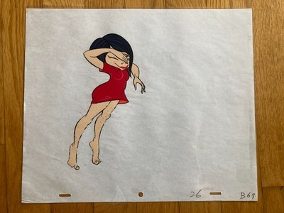 Bjork I Miss You 1997 Music Video Animation Cel Spumco John Kricfalusi B67