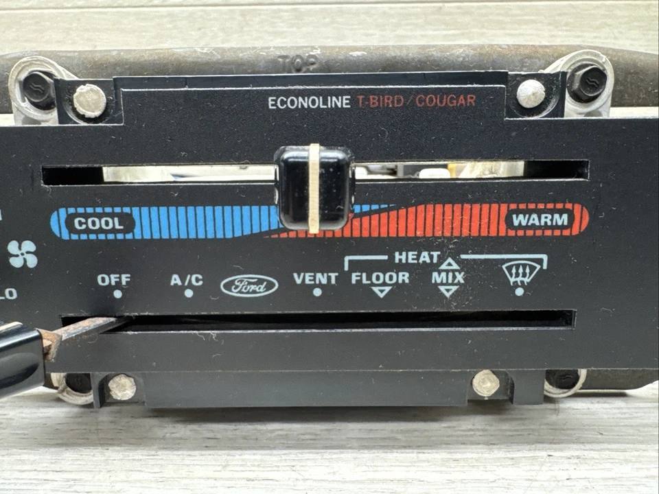 88 91 Ford E150 E250 E350 Econoline furgoneta temperatura aire acondicionado control de clima E8UZ19980A Foto 3 de 4