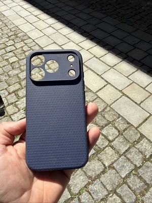 Spigen Liquid Air Schutzhülle für iPhone 17 Pro Blau Case TPU Cover