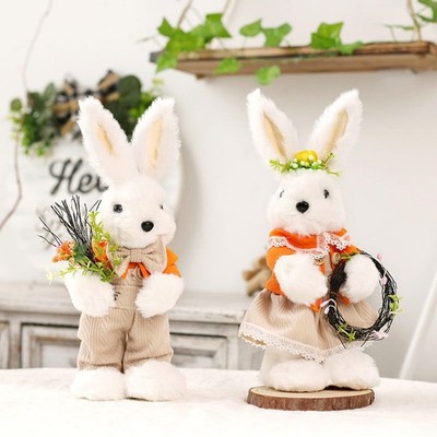 Ostern Stofftier Puppe 10 Zoll groß Deko Raumdekoration Ornament für