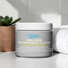 Kiehls Face Mask Pore Minimising Clay Purifying Blackhead Normal Oily Skin 125ml