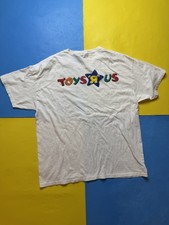 Vintage Y2K Toys R Us Toy Store Promo Graphic Tee Unisex White XL RARE style
