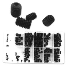 200pc Socket Set Screw Assortment