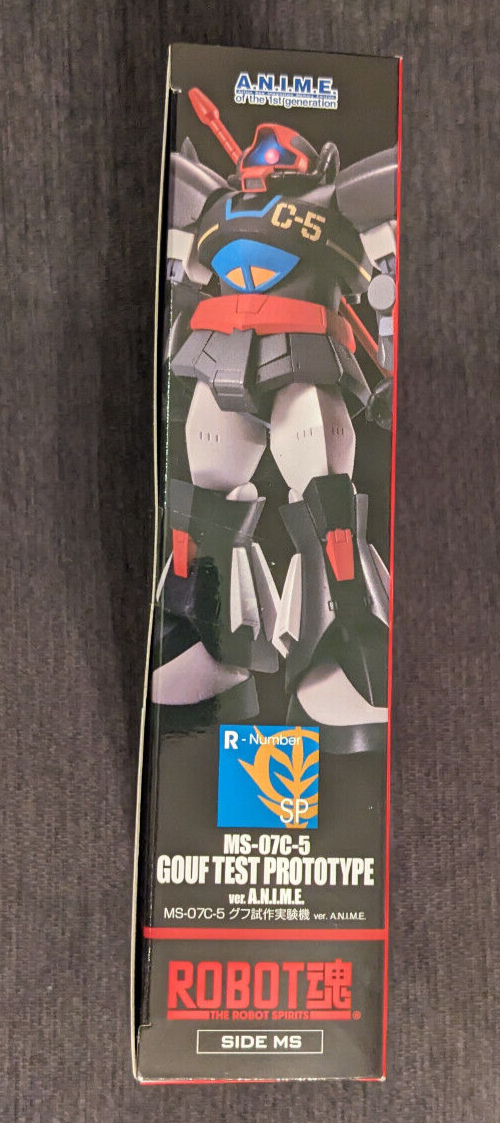 MS-07C-5 Gouf Test Prototype Robot Spirits MSV Gundam Mobile Suit