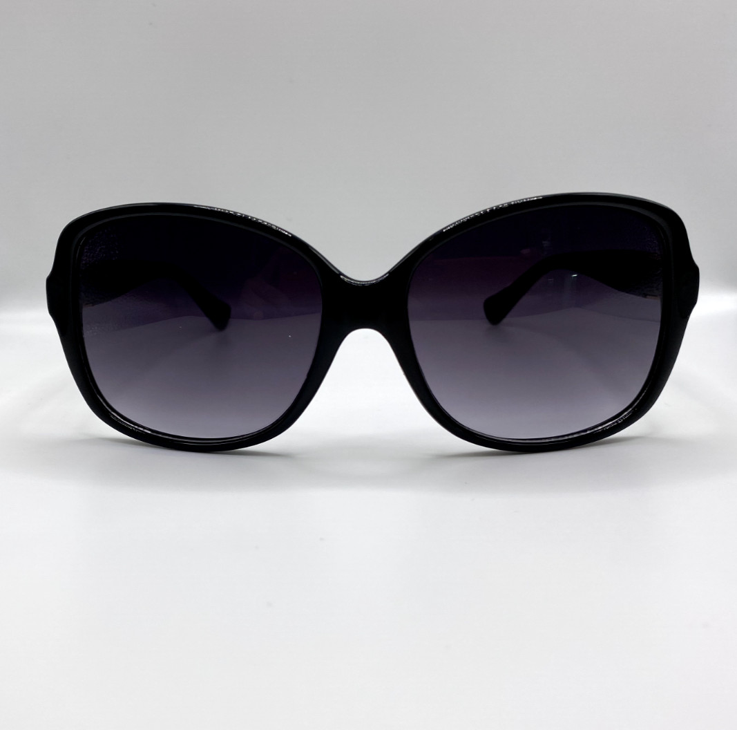 Солнцезащитные очки в черной пластиковой оправе Kenneth Cole Reaction KC2876 01B 57-16-135 18290₽