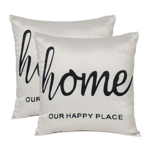 Cushion Cover Case Throw Pillow Decorative Living Room Square Home Décor- 2 Pcs - Picture 183 of 245