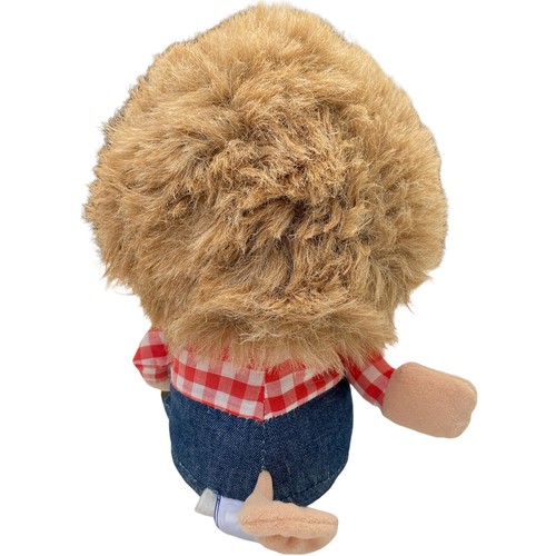 Vintage Carousel by Guy Pig Plush Stuffed Toy Farmer Check Shirt Made in Korea - Picture 9 of 12