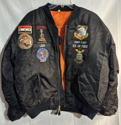 ゴーカンパニー　U.S. AIR FORCE MA-1 フライトジャケット L U.S. AIR FORCE MA-1 フライトジャケット L - メルカリ
