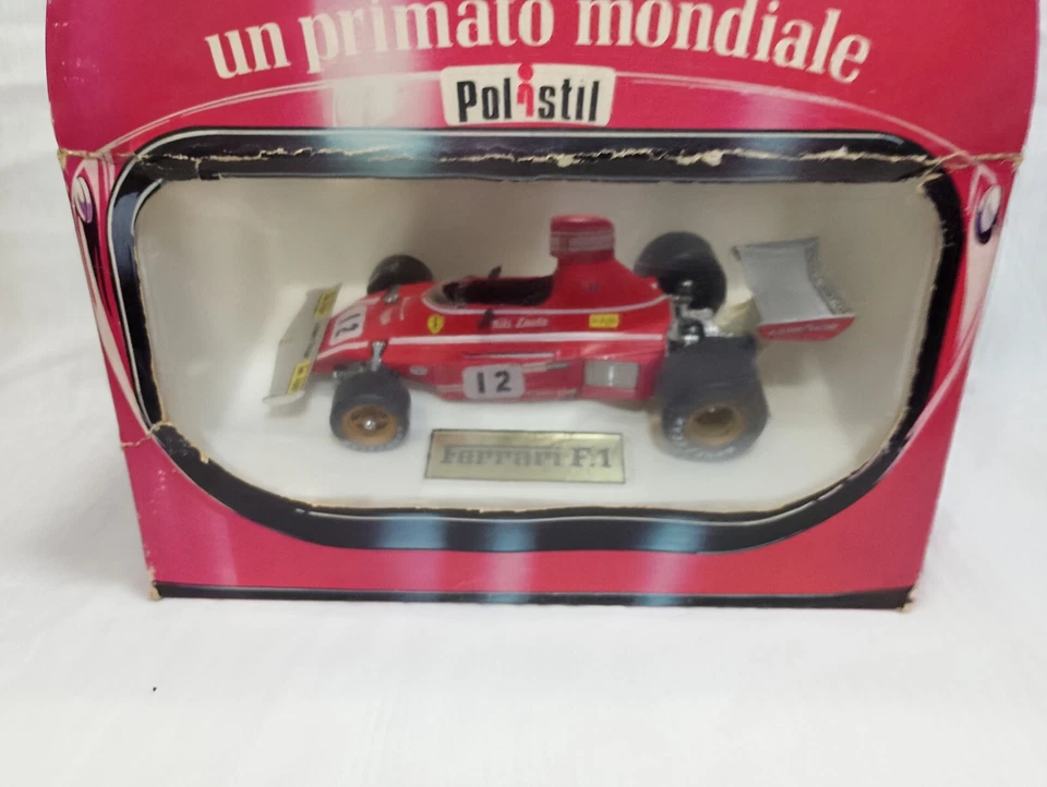 FERRARI 312 B3 F1 N.12 NIKI LAUDA POLISTIL SCALA 1:16 - Immagine 2 di 4