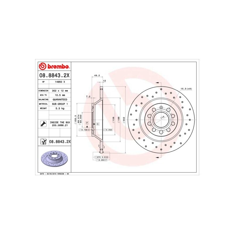 Febi Bremsscheiben + Beläge Hinten Für Audi A6 C6 - 302mm Komplettset