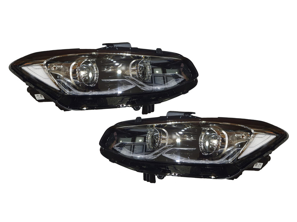 Genuine LED DRL Halogen Head Light Lamp Set (Fits: HYUNDAI 2018+