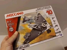MECCANO MAKER SYSTEM FLIGHT ADVENTURE METAL CONSTRUCTION 10 BOX - NEW Box Opened