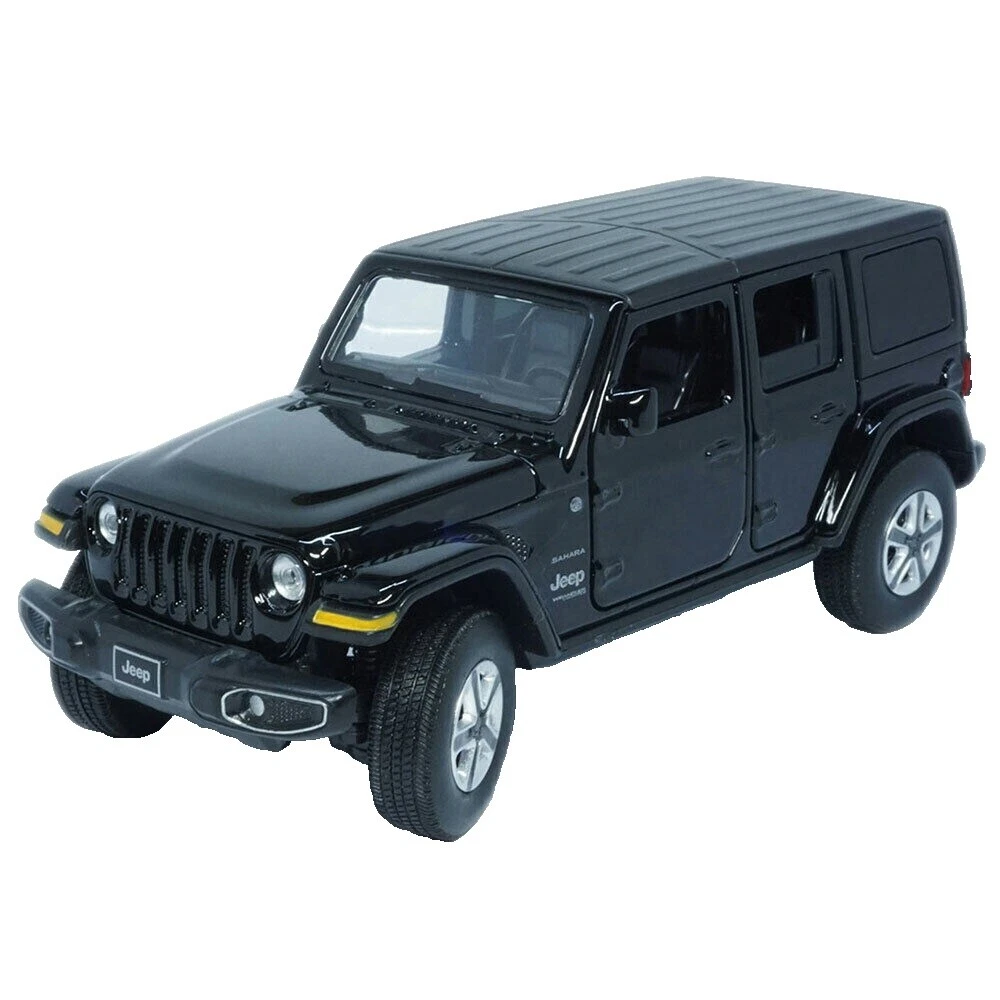 Jeep Negro vehículos diecast y de juguete