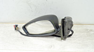 FIAT STILO MULTI  2003 NS PASSENGER SIDE ELECTRIC DOOR WING MIRROR BLACK 0158459