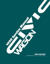 1990 Honda Civic Wagon Shop Service Repair Manual Engine Drivetrain Electrical 1990 Honda Civic Wagon Shop Service Repair Manual Engine Drivetrain Electrical