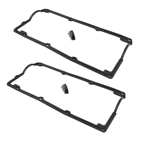 2x Guarnizione Coperchio Valvola per Audi VW Skoda 2.5 TDI AKE AKN BAU BDG BDH - Afbeelding 3 van 7