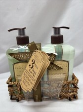 La Bella Provincia Coconut Lime Scented Hand Wash And Hand Lotion Basket Set