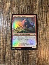War-Trained Slasher - Foil NM, English MTG March of the Machine
