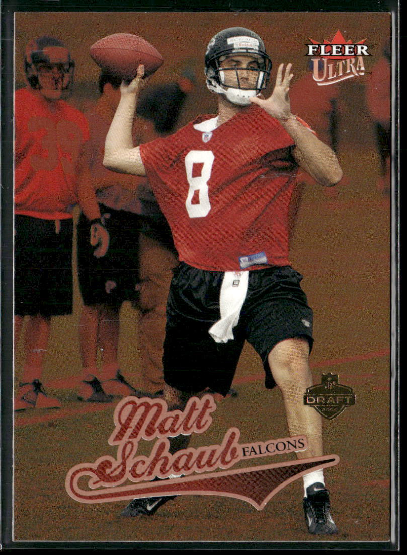 Matt Schaub Ultra Update #U242 Rookie Draft Gold