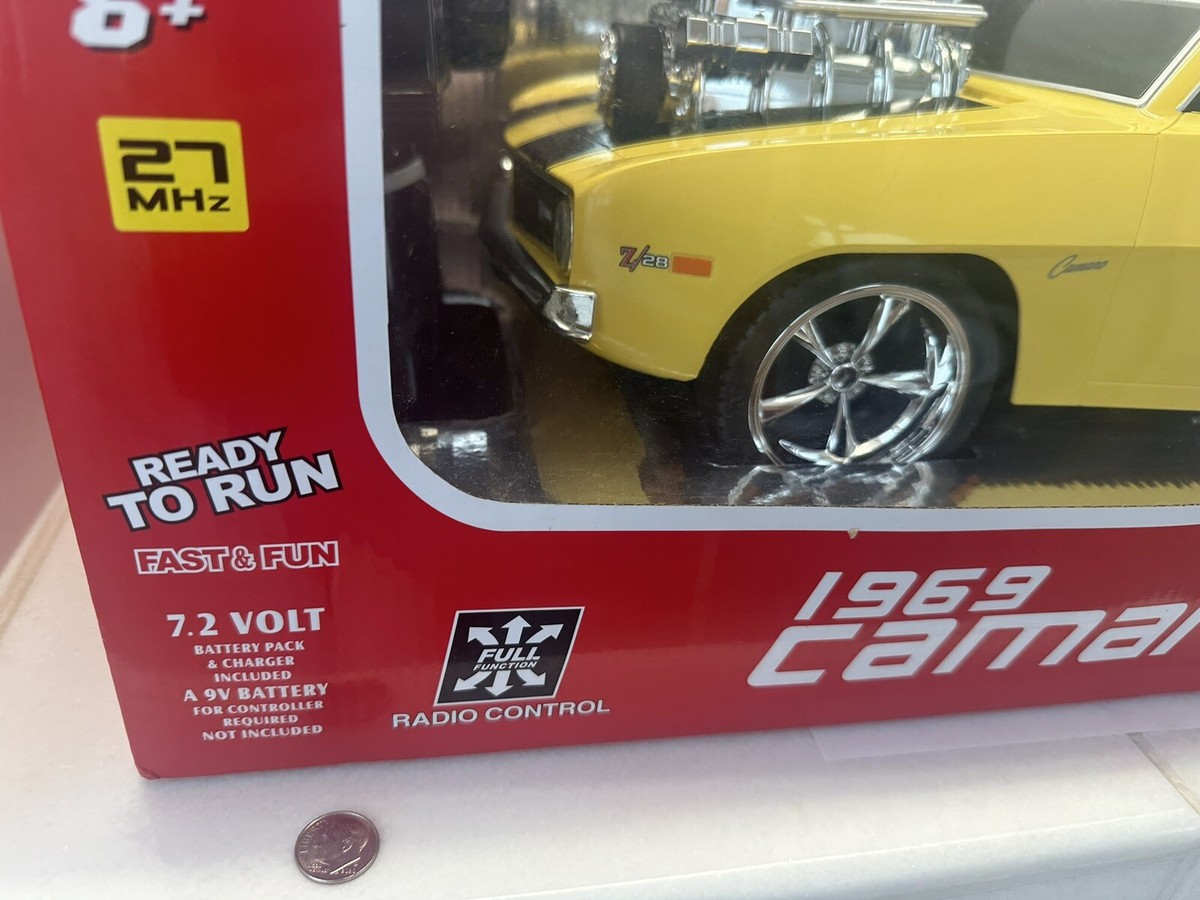 1969 Camaro Z/28 XQ RC 1:10 Fast & Fun (Working Brake & Headlights) HUGE Sealed | eBay 1969 Camaro Z/28 XQ RC 1:10 Fast & Fun (Working Brake & Headlights) HUGE Sealed | eBay