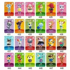 Image of 201-300 Animal Crossing 3 New Horizons Amiibo Card NS Switch 3DS Game Card 