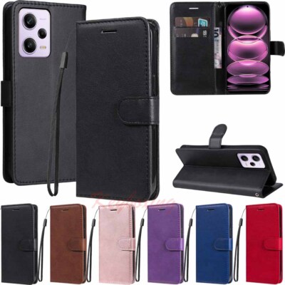 For Xiaomi 13 Pro 12T 11T Redmi Note 12 11 10 Pro Wallet Flip Leather Case Cover