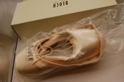 NIB Bloch Ballet Hannah Pointe Shoes S0109L 7.5 1X X Pink Not Returnable