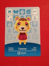 TAMMY ANIMAL CROSSING AMIIBO SERIES 4 CARD #347 TRACKED AU POST geniuine
