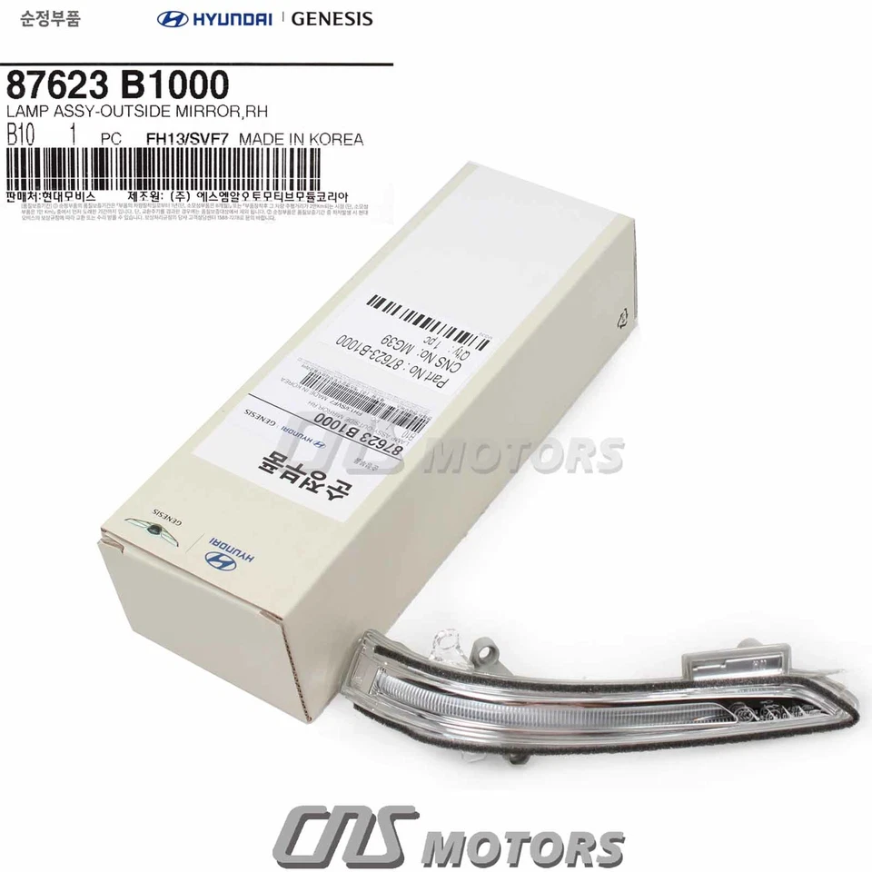 ⭐GENUINE⭐ Side Mirror Signal Lamp RIGHT for 15-20 Hyundai GENESIS G80 87623B1000 - Изображение 2 из 4