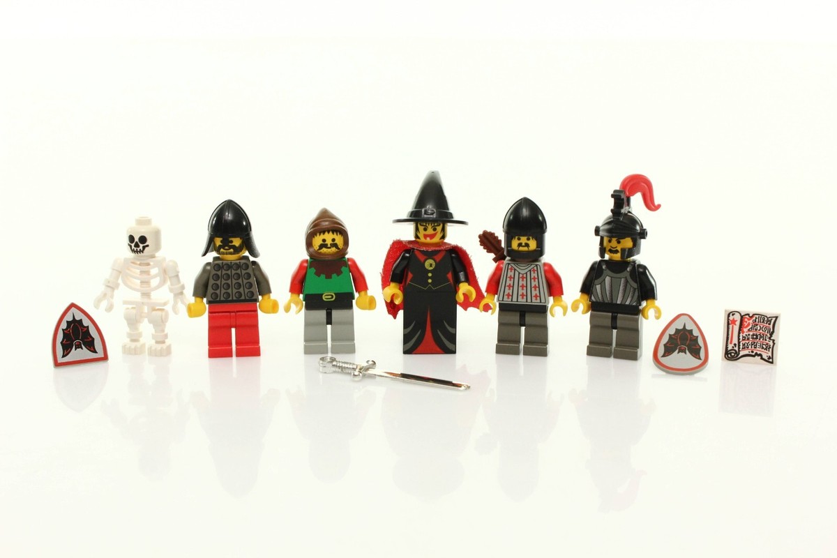 Lego Castle Fright Knights Set 6087 Witch's Magic Manor + printed