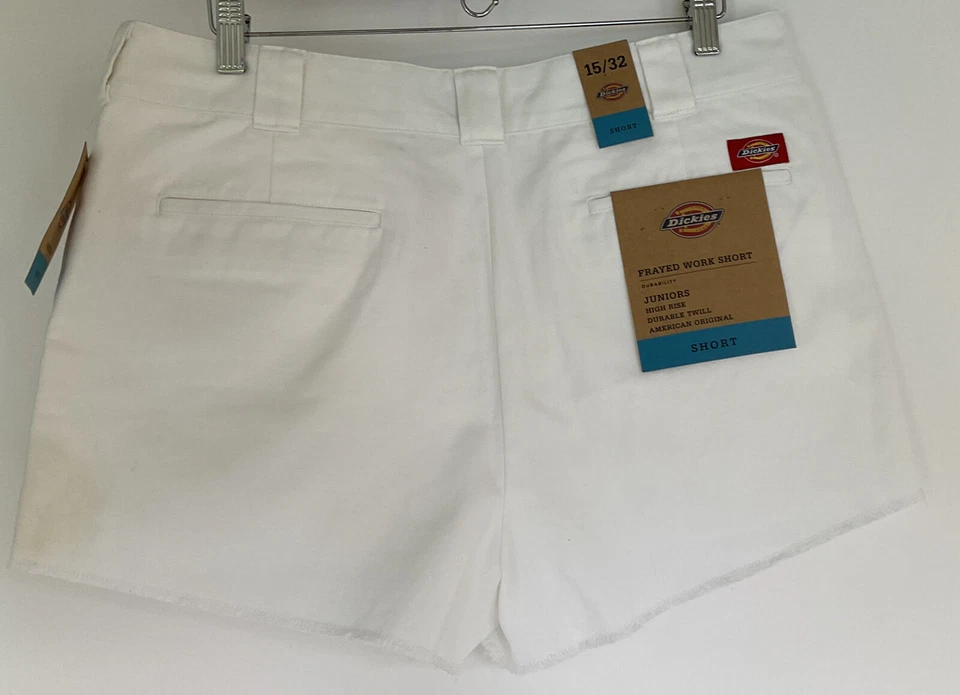 Dickies Junior Mujer Tiro Alto Duradero Sarga Americana Original Talla 15/32 NUEVO Foto 3 de 4