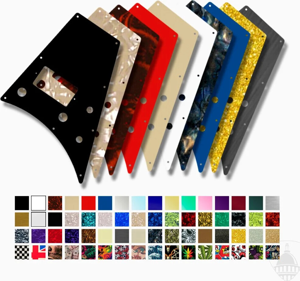 WD Custom Pickguard For Gibson 2011 Flying V Melody Maker | eBay