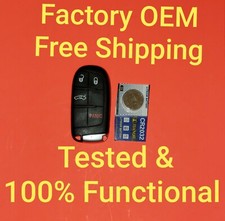 Dodge Oem Keyless Remote Smart Entry Key Fob M3n40821302 Xd0240066r3 - 4 Button Dodge Oem Keyless Remote Smart Entry Key Fob M3n40821302 Xd0240066r3 - 4 Button