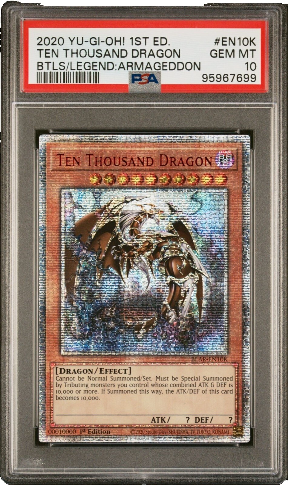 1999年 千年竜　THOUSAND DRAGON PSA10 s-l400.jpg