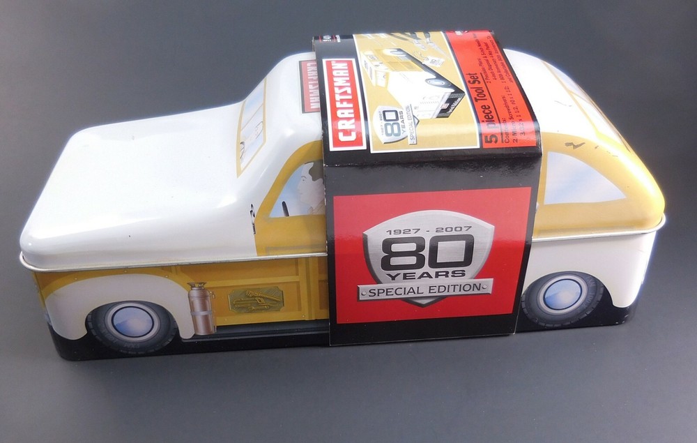 2007 CRAFTSMAN TIN CAR 80 YEARS SPECIAL EDITION w 2 Tools