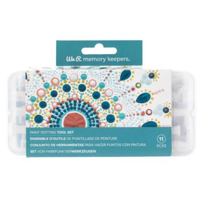 We R Memory Keepers Paint Dotting Tool Set Stencil Create Dots on Projects