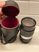 M42 VIVITAR AUTO TELEPHOT0 135mm f/2.8 PENTAX screw mount LENS for 35mm w/ case