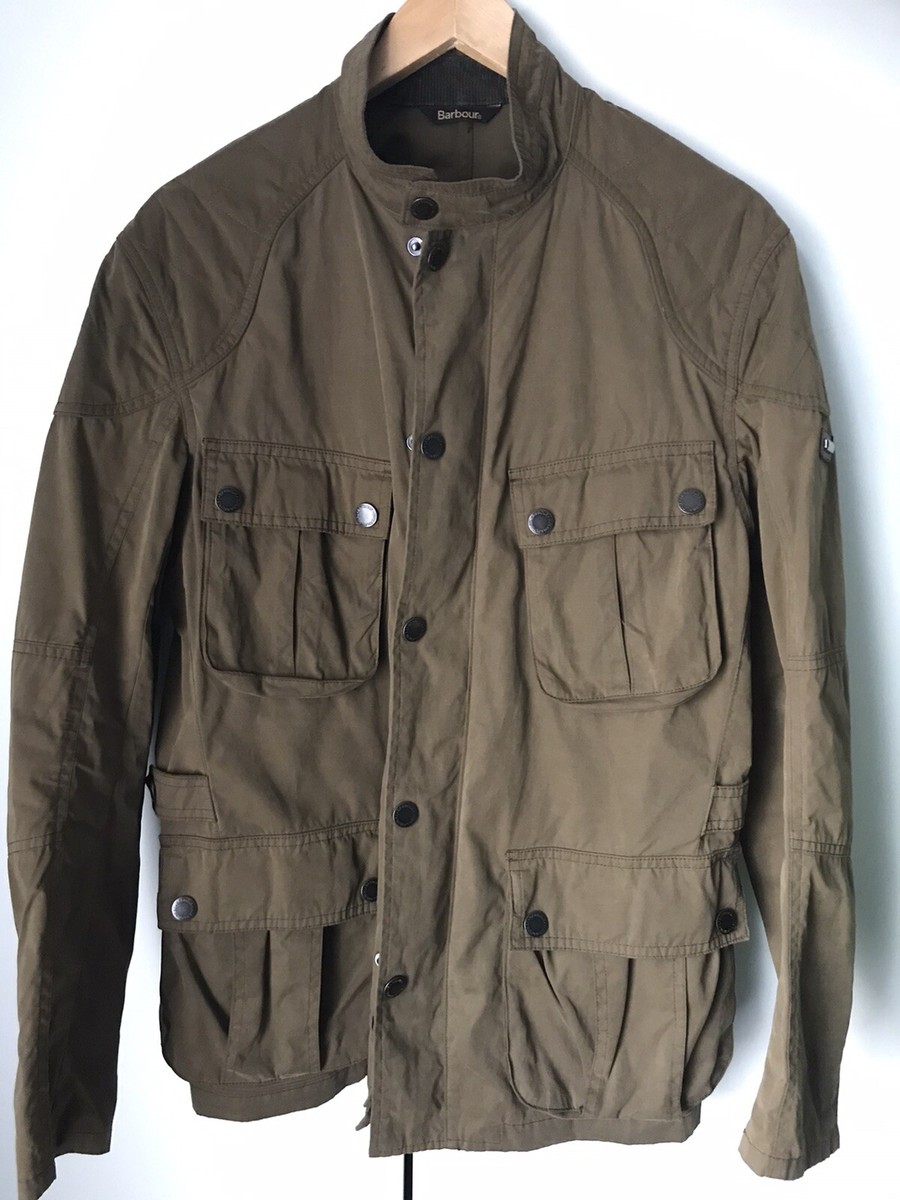 Barbour International 1936 Motorcycle Jacket Size M | eBay UK