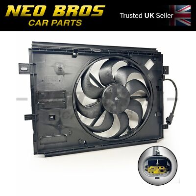 OE Radiator Cooling Fan Shroud Citroen Berlingo C4 C5 & Dispatch 2pin 9832930080