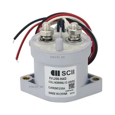 SCII Relay EVL250-HAD Coil 12-24VDC 900V/250A Electromagnetic Relay High Quality