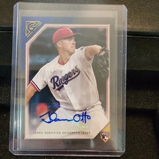 2022 Topps Gallery Glenn Otto Auto Texas Rangers Rookie Card RC Autograph RA-GO