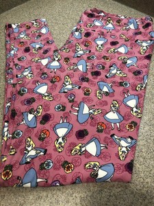 alice in wonderland leggings lularoe
