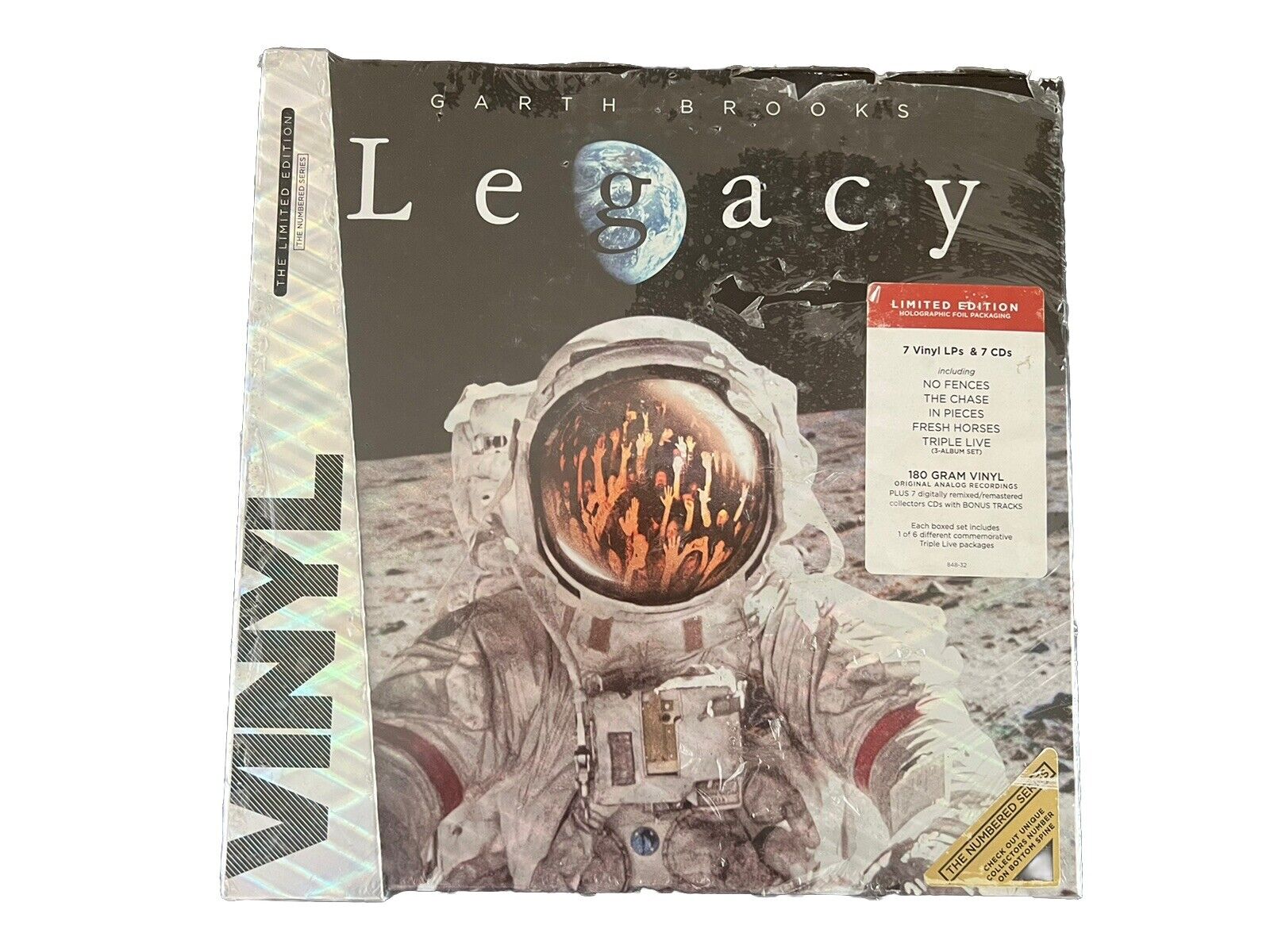 Garth Brooks Legacy Limited Edition Numbered Series LP Box Set of 7 Vinyl Sealed