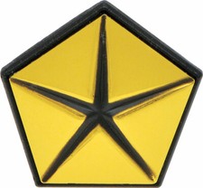 Oer Gold Pentastar Right Hand Fender Emblem 1967-1972 Chryslerplymouthdodge